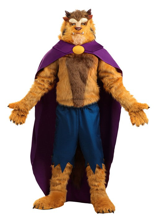 Men's Authentic Caped Disney Beast Costume - US 7357