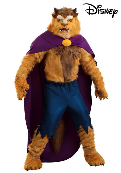 Men's Authentic Caped Disney Beast Costume - US 7357