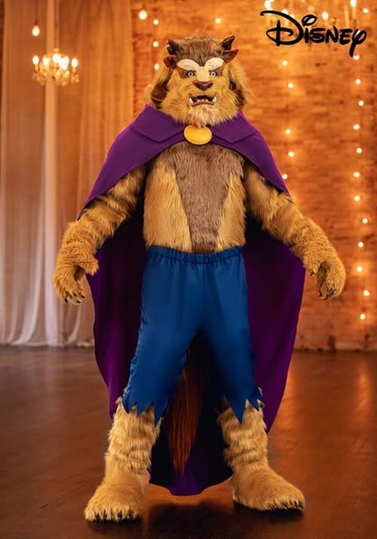 Men's Authentic Caped Disney Beast Costume - US 7357