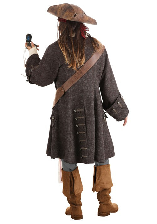 Captain Jack Sparrow Costume for Men from Disney's Pirates of the Caribbean - US 0922
