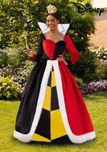 Women's Authentic Disney Alice in Wonderland Queen of Hearts Costume - US 2796