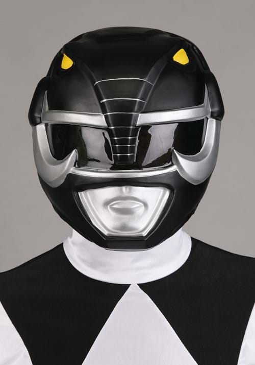 Men's Authentic Power Rangers Black Ranger Costume - US 6795