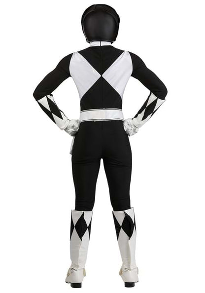 Men's Authentic Power Rangers Black Ranger Costume - US 6795