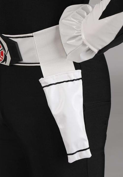 Men's Authentic Power Rangers Black Ranger Costume - US 6795