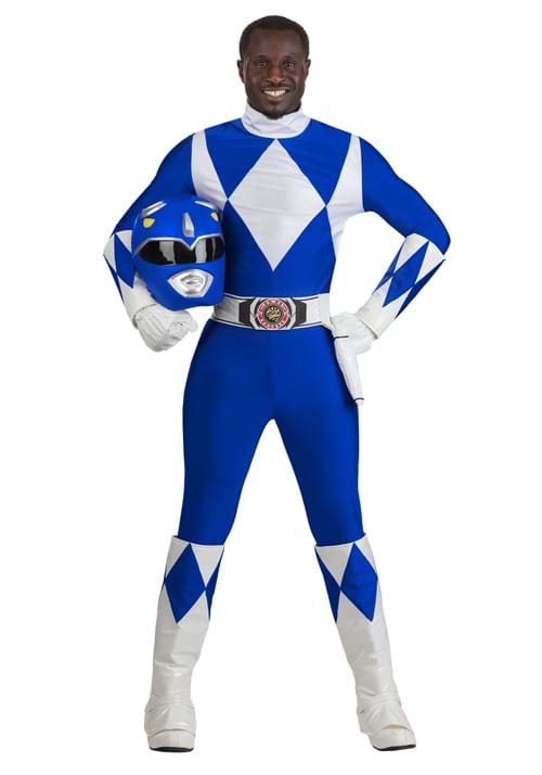 Authentic Power Rangers Blue Ranger Men's Costume - US 6482