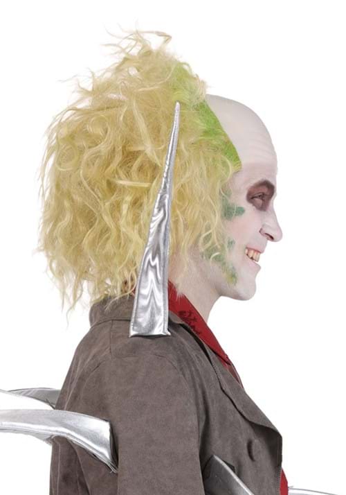 Men's Bald Front Beetlejuice Costume Wig - US 8508