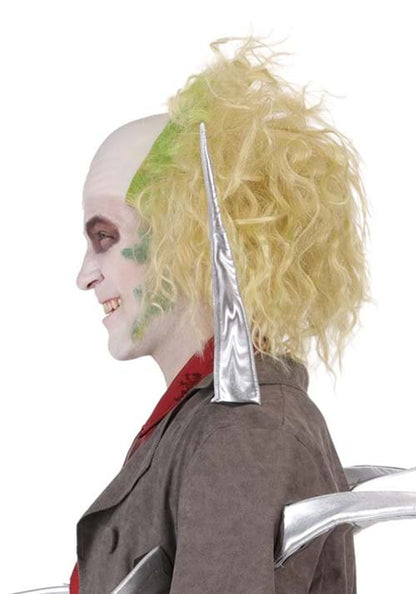 Men's Bald Front Beetlejuice Costume Wig - US 8508
