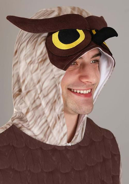 Barn Owl Costume for Adults - US 6381