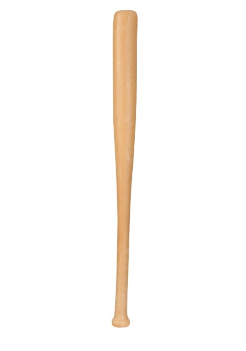 Adult Wood Look Plastic Baseball Bat - US 0544