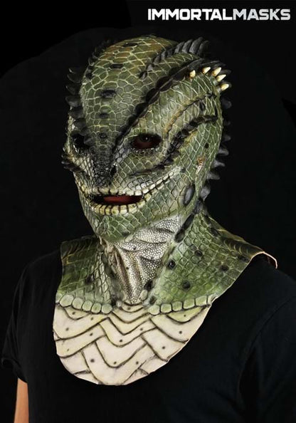 Adult Basilisk Latex Mask from Immortal Masks - US 1705