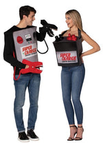 Adult Battery & Jumper Cables Couple's Costume - US 4630