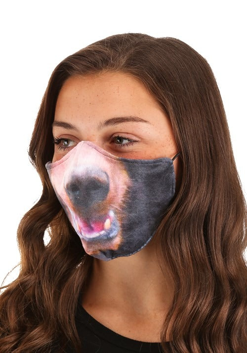 Adult's Bear Sublimated Face Mask - US 8987