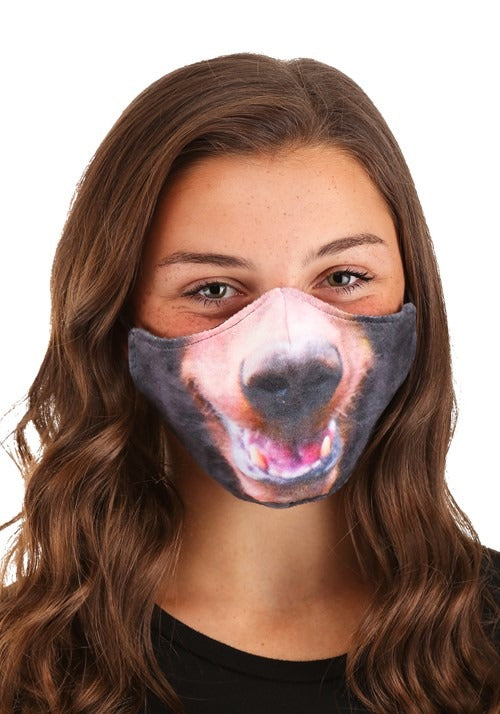 Adult's Bear Sublimated Face Mask - US 8987