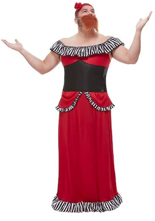 Adult Bearded Lady Costume - US 5276