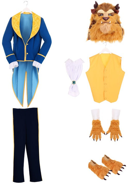 Men's Beast Costume from Disney's Beauty and the Beast - US 5336