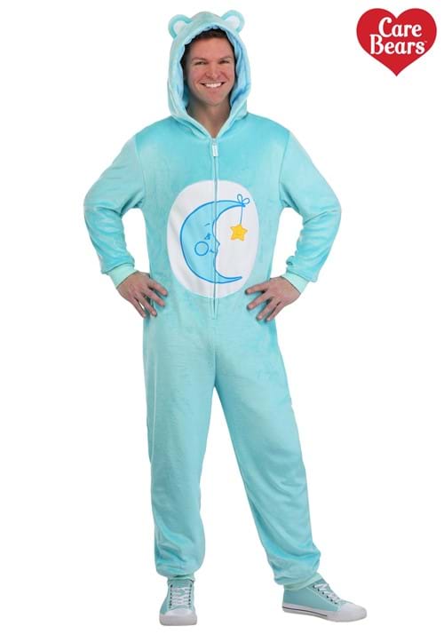 Adult Care Bears Bedtime Bear Costume Onesie - US 8177