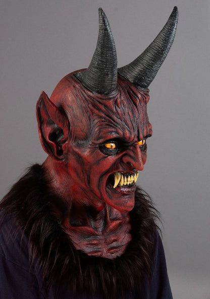 Adult Beelzebub the Horned Demon Costume Mask - US 8178