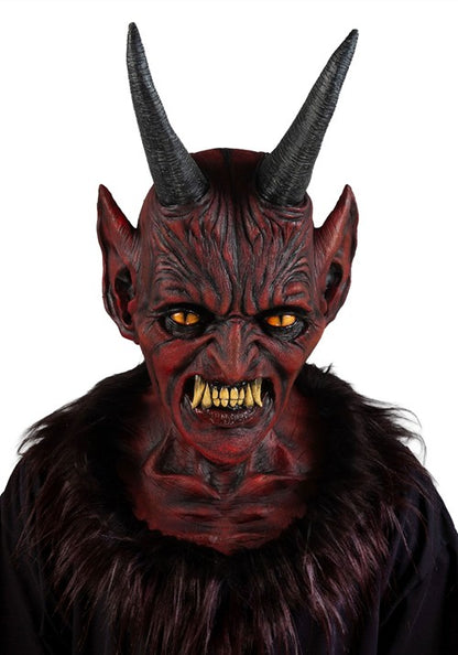 Adult Beelzebub the Horned Demon Costume Mask - US 8178