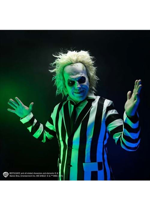 Adult Beetlejuice Deluxe Injection Mask - US 9618
