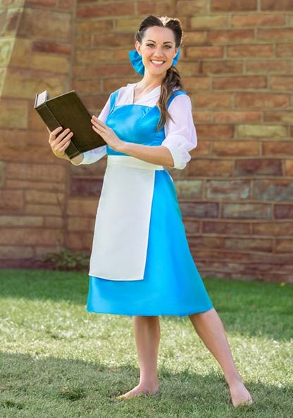 Disney Beauty and the Beast Women's Belle Blue Costume Dress - US 1922