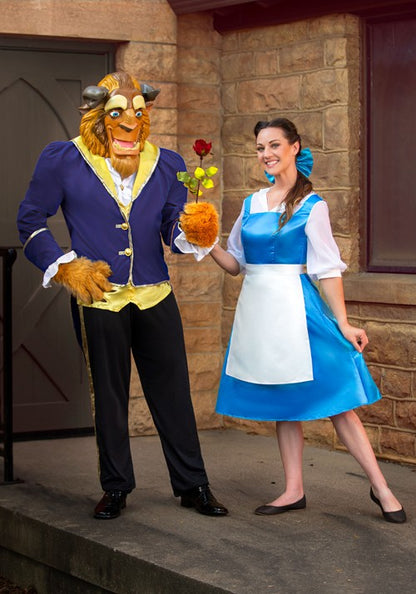 Disney Beauty and the Beast Women's Belle Blue Costume Dress - US 1922