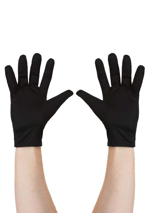 Adult Black Costume Gloves - US 5421