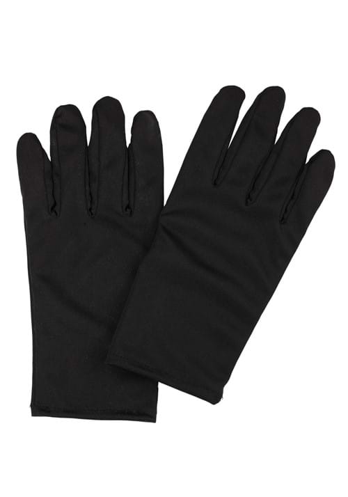 Adult Black Costume Gloves - US 5421