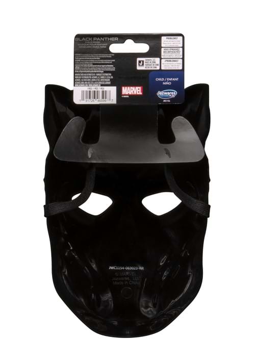 Black Panther Half Mask for Adults - US 8413