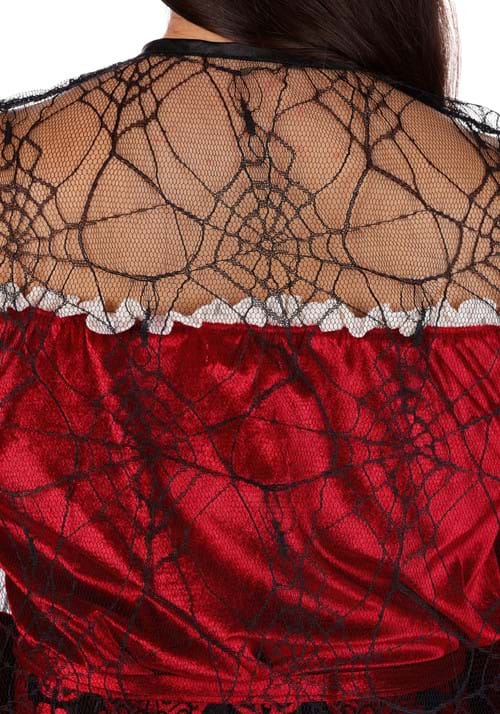 Adult Black Sheer Cobweb Costume Cape - US 9365