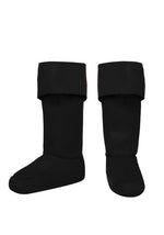 Adult Black Superhero Boot Costume Covers - US 3317