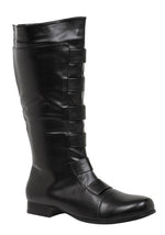 Adult Black Superhero Boots - US 2225