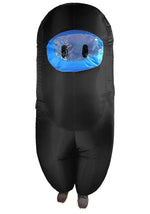 Black Sus Crewmate Killer Costume for Adults - US 4591