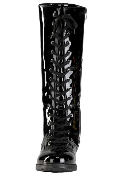 Black Wrestling Costume Adult Boots - US 0478