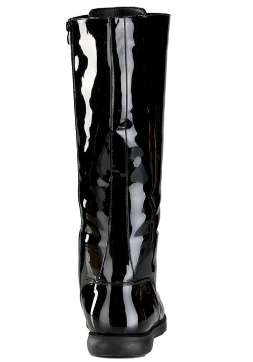 Black Wrestling Costume Adult Boots - US 0478