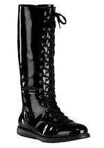Black Wrestling Costume Adult Boots - US 0478