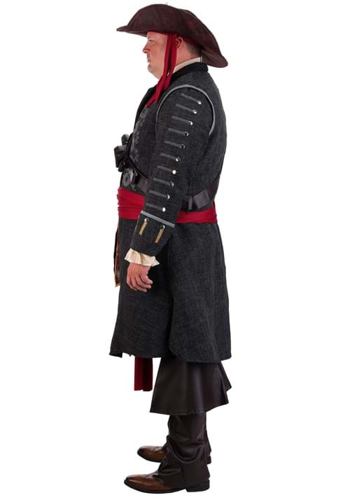 Plus Size Blackbeard Pirate Costume for Adults - US 6154