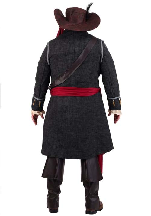Plus Size Blackbeard Pirate Costume for Adults - US 6154