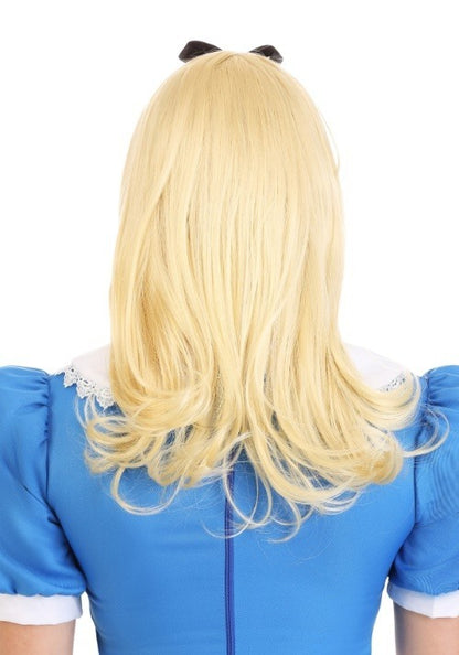 Adult Blonde Alice Wig - US 9218