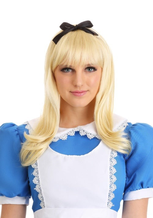 Adult Blonde Alice Wig - US 9218