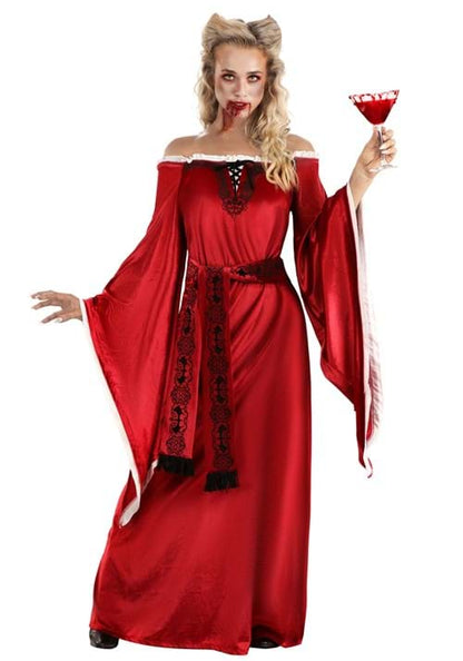 Blood Empress Vampire Costume Dress for Women - US 8821