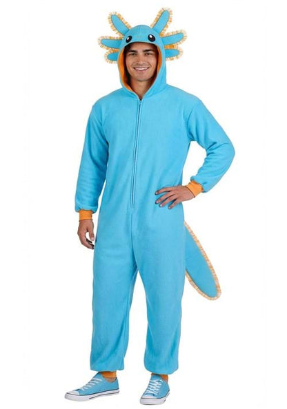 Adult Blue Axolotl Costume - US 0227