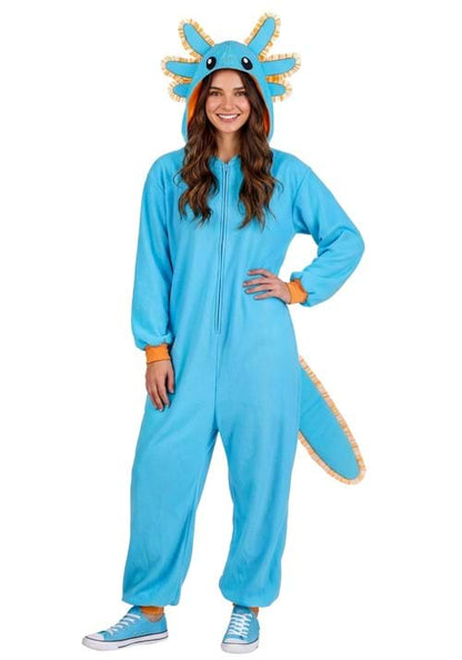 Adult Blue Axolotl Costume - US 0227