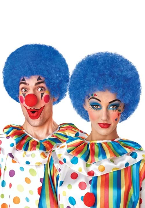 Blue Clown Wig for Adults - US 0501