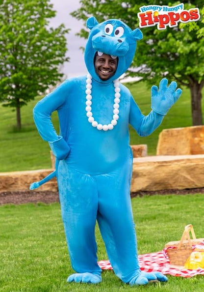 Blue Hungry Hungry Hippos Costume for Adults - US 0770