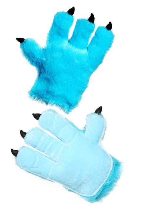 Adult Blue Monster Hands - US 5538
