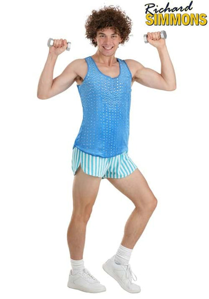 Blue Richard Simmons Costume for Adults - US 0109