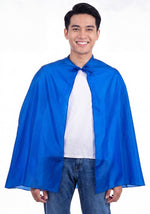 36-Inch Adult Blue Superhero Costume Cape - US 5338