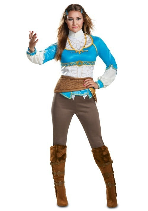 Breath of the Wild Adult Zelda Costume - US 0438