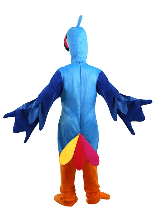Adult Bright Blue Toucan Costume - US 7779