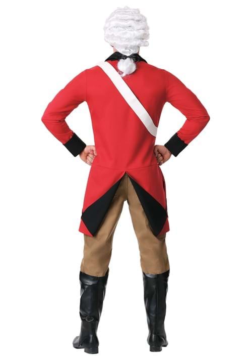 Plus Size Adult British Red Coat Costume - US 0836